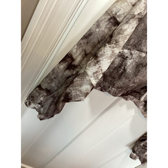 gymshark elevate woven jacket cement brown spray dye cropped women's size xxl. - Picture 4 of 10